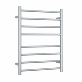 Straight Round Stainless Thermorail Ladder - 530x700x122mm 76Watts 8 Bars